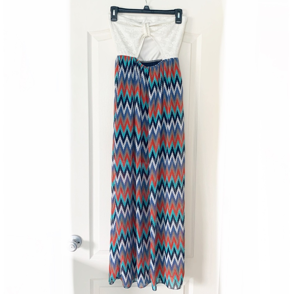 Papaya strapless dress size Small